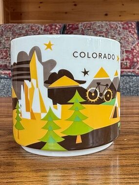 Colorado Starbucks Coffee Mug You Are Here Series